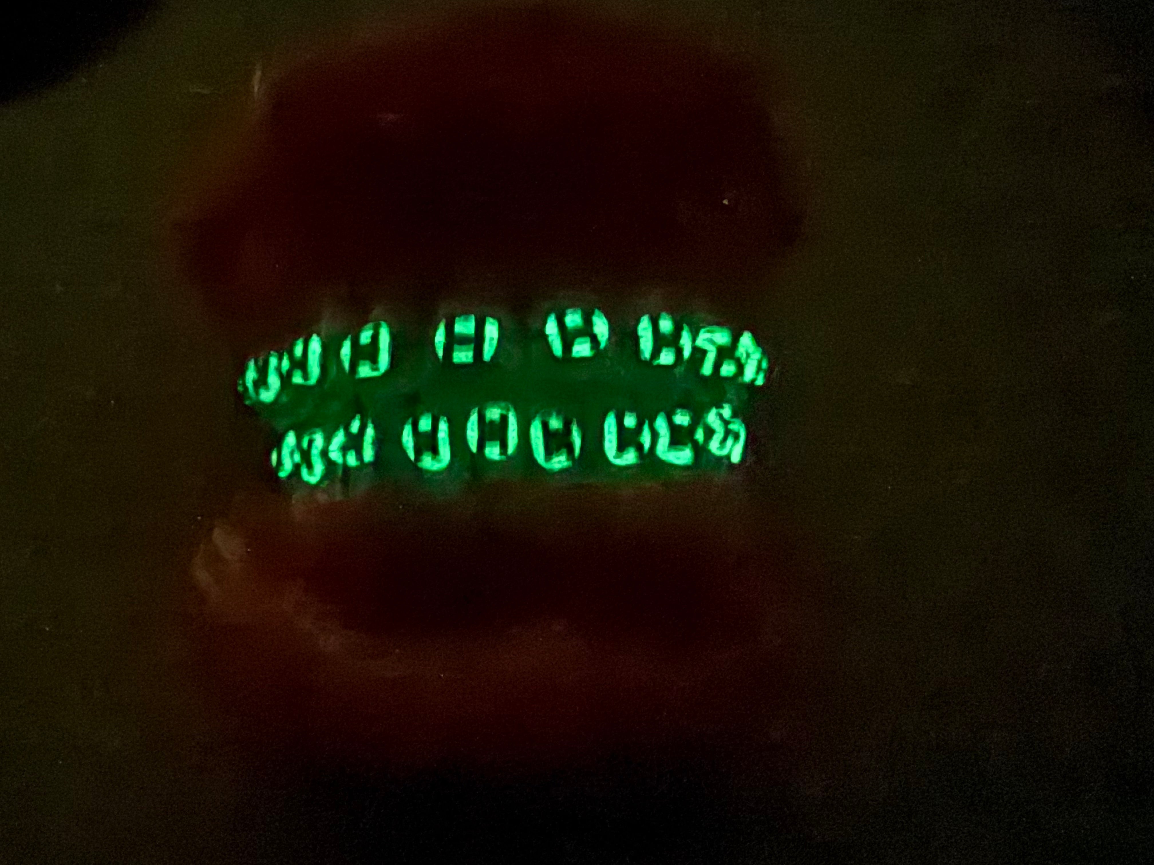 Ligature Tie Glow In The Dark