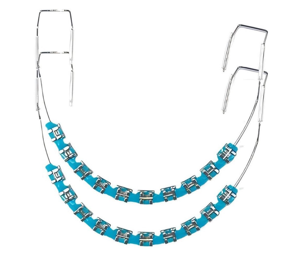 One Step Fake Braces Kit Clip With Power Chain