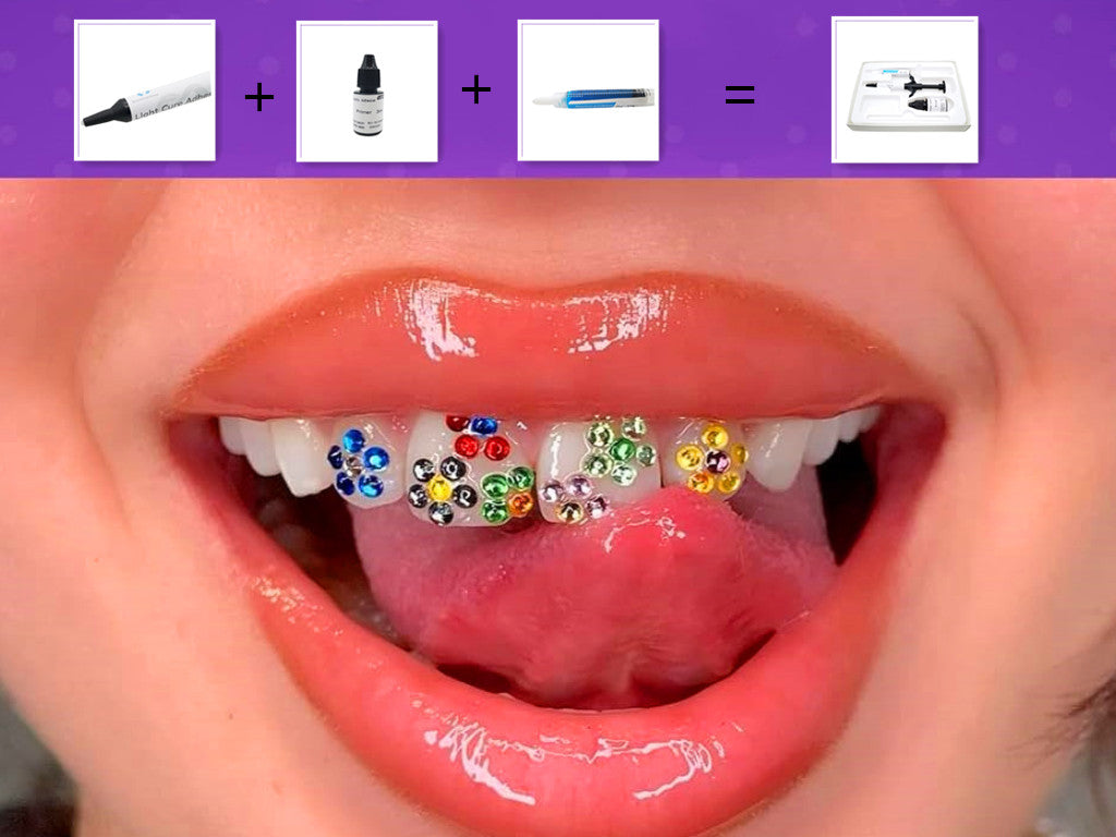 Braces Bonding Teeth Gems Glue Light Cure Adhesive