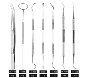 7Pcs Dental Scaler Teeth Cleaning Tools