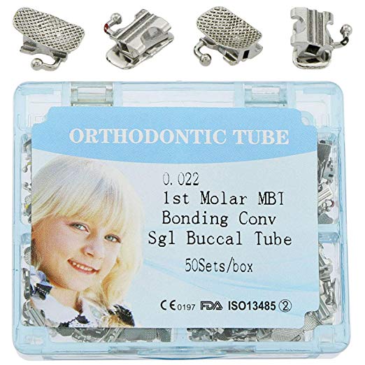 Orthodontic Buccal Tube First Molar 200pcs/Box