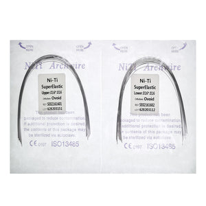 100 Pcs Super Elastic NITI Wire For Braces (Retangular)