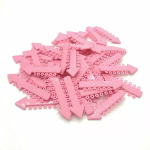 Orthodontic Brackets Ties ( V Ties ) For Braces